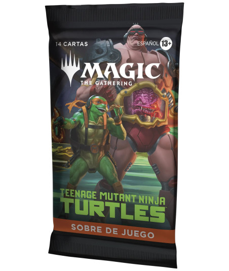 Sobre de Juego Las Tortugas Ninja - Magic The Gathering - ¡Cowabunga! (Español)