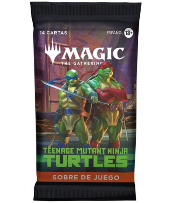 Sobre de Juego Las Tortugas Ninja - Magic The Gathering - ¡Cowabunga! (Español)