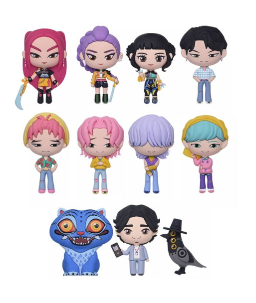 LLAVEROS SORPRESA - DEMON HUNTERS K-POP (Series 1) (1 UNIDAD)