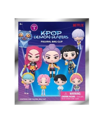 LLAVEROS SORPRESA - DEMON HUNTERS K-POP (Series 1) (1 UNIDAD)