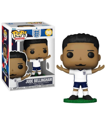 Figura Funko Pop Jude Bellingham 90 - Selección de Inglaterra - La Celebración del Centrocampista Estrella
