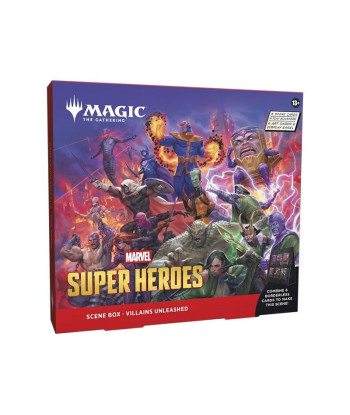 Scene Box Marvel Super Heroes: Heroes United - Magic The Gathering (Inglés)