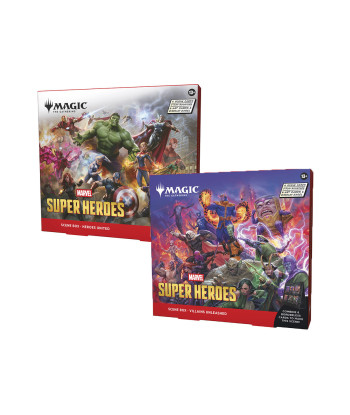 Scene Box Marvel Super Heroes: Heroes United - Magic The Gathering (Inglés)
