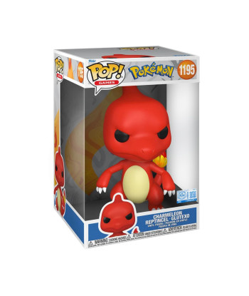 Figura Funko Pop Charmeleon Jumbo 1195 - Pokémon - La Evolución Tipo Fuego en Tamaño Gigante