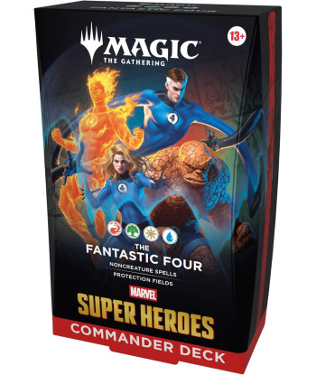 Mazo de Commander Marvel Super Heroes: Wakanda Forever - Magic The Gathering (Inglés)