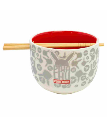 Cuenco Ramen con palillos en caja - Pokémon Metal Meltdown