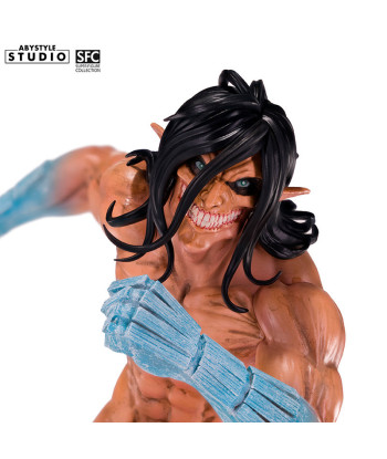 Figura ABYstyle Studio Eren Forma Titán - Ataque a los Titanes - El Titán de Ataque 19cm