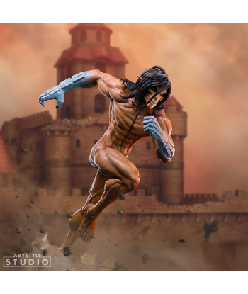 Figura ABYstyle Studio Eren Forma Titán - Ataque a los Titanes - El Titán de Ataque 19cm