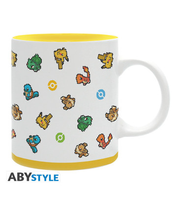 TAZA POKEMON PIXEL ART 320ml