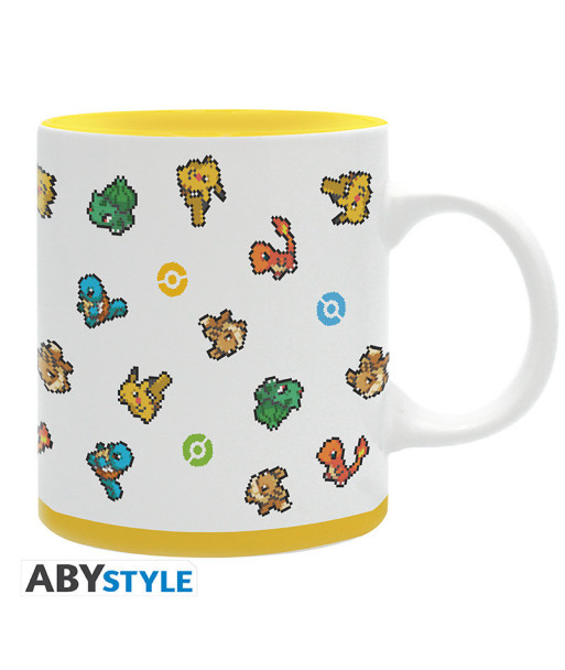 TAZA POKEMON PIXEL ART 320ml