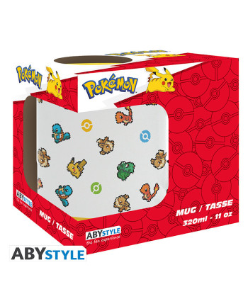 TAZA POKEMON PIXEL ART 320ml