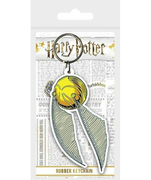 LLAVERO DE GOMA SNITCH HARRY POTTER