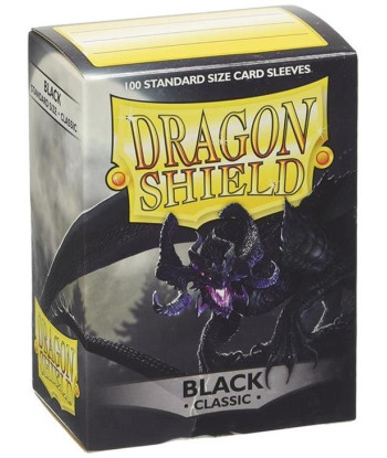 Fundas Standard Negro (100) - Dragon Shield