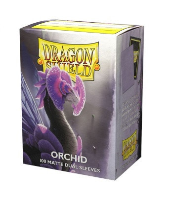 Fundas Standard Dual Matte Orchid Emme Morado (100) - Dragon Shield