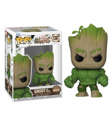 Funko POP! GROOT AS HULK (1397) - MARVEL