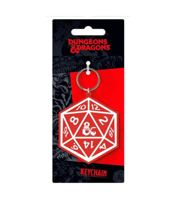 LLAVERO DUNGEONS AND DRAGONS D20