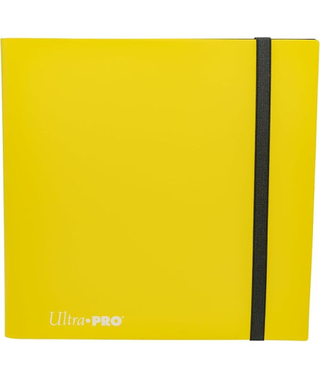 Carpeta 12 bolsillos - Pocket Eclipse PRO-Binder - Lemon Yellow Ultra Pro