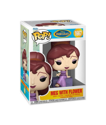 Figura Funko Pop Megara con la Flor 1667 - Hércules - El Encanto del Olimpo