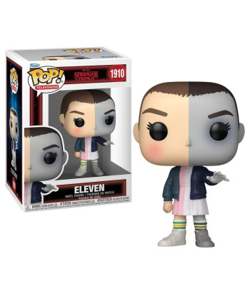 Figura Funko Pop Eleven Split 1910 - Stranger Things - Entre Dos Mundos