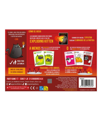 EXPLODING KITTENS EDICIÓN ORIGINAL