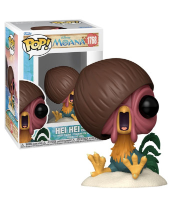 Figura Funko Pop Hei Hei con Coco 1768 - Moana - El Gallo Más Despistado del Océano