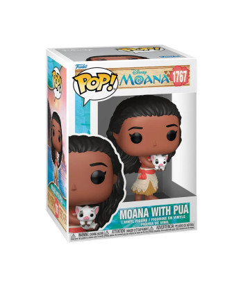 Figura Funko Pop Moana con Pua 1767 - Disney - Aventuras en el Océano