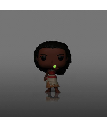 Figura Funko Pop Moana con Corazón de Te Fiti (Glows in the Dark) 1765 - Disney - La Luz del Océano