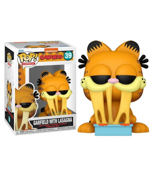 Funko POP! GARFIELD WITH LASAGNA (39) - NICKELODEON