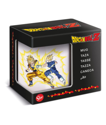 Taza Goku & Vegeta Super Saiyan Dragon Ball Z 325ml