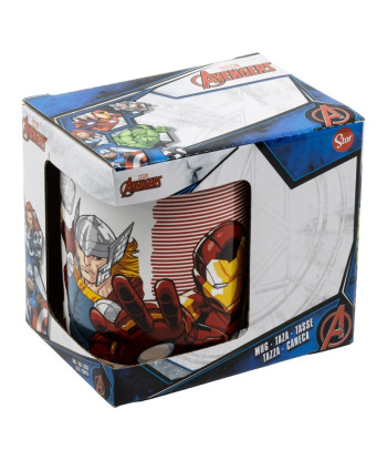 Taza Avengers Marvel Comics Héroes 325ml