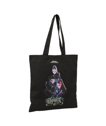 BOLSA DE TELA Tote Bag Guerreras K-Pop color Negro