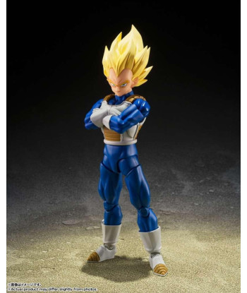 Figura S.H. Figuarts Super Saiyan Vegeta - Dragon Ball Z - El Príncipe de los Saiyajin 14cm