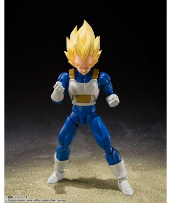 Figura S.H. Figuarts Super Saiyan Vegeta - Dragon Ball Z - El Príncipe de los Saiyajin 14cm