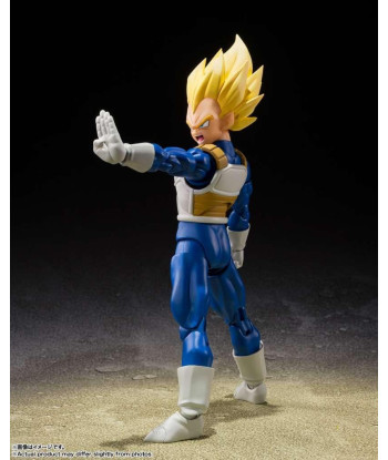 Figura S.H. Figuarts Super Saiyan Vegeta - Dragon Ball Z - El Príncipe de los Saiyajin 14cm