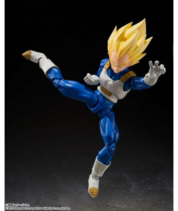 Figura S.H. Figuarts Super Saiyan Vegeta - Dragon Ball Z - El Príncipe de los Saiyajin 14cm