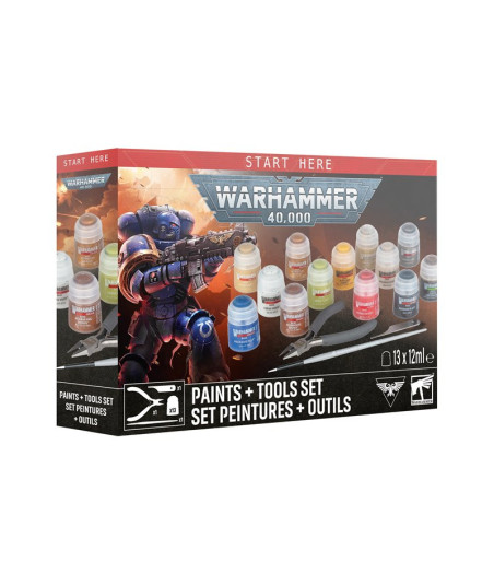 Pinturas + Herramientas - Warhammer 40.000