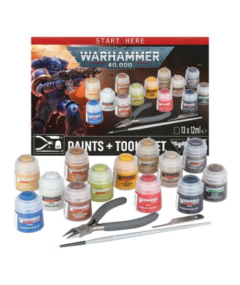 Pinturas + Herramientas - Warhammer 40.000