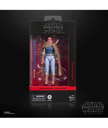 Figura Hasbro Devon Izara - Maul: Shadow Lord - The Black Series 15cm