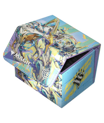 Caja para mazo Sidewinder 100+ Xenoskin Magic: The Gathering "Aetherdrift" - Riptide Gearhulk