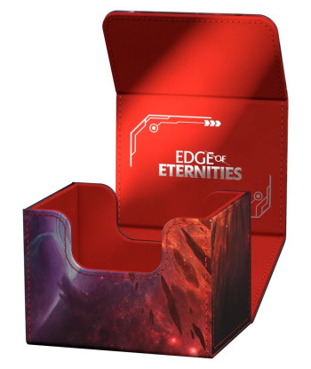 Caja para mazo Sidewinder 100+ Xenoskin Magic: The Gathering "Edge of Eternities" - Kavaron, Memorial World