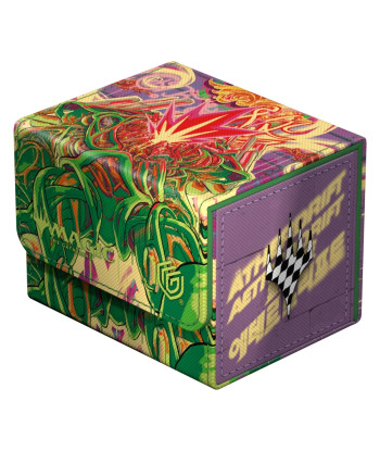 Caja para mazo Sidewinder 100+ Xenoskin Magic: The Gathering "Aetherdrift" - Pyrewood Gearhulk