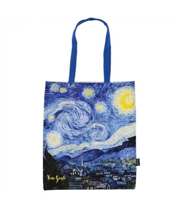 Bolsa de tela en algodón Vincent Van Gogh, Noche Estrellada (44x38cm)