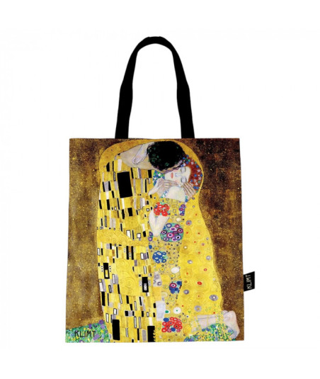 Bolso de algodón Gustav Klimt, El Beso (44x38cm)