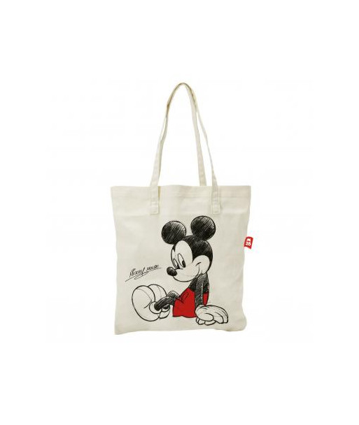 Bolsa Totebag 37X41Cm Mickey Mouse