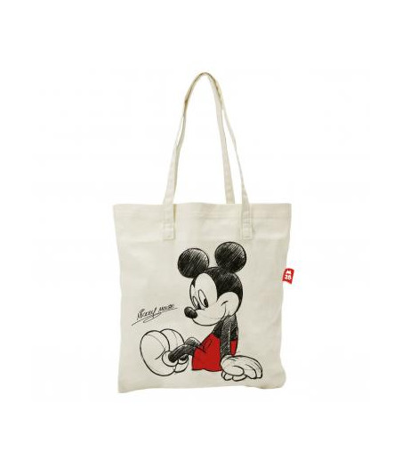 Bolsa Totebag 37X41Cm Mickey Mouse