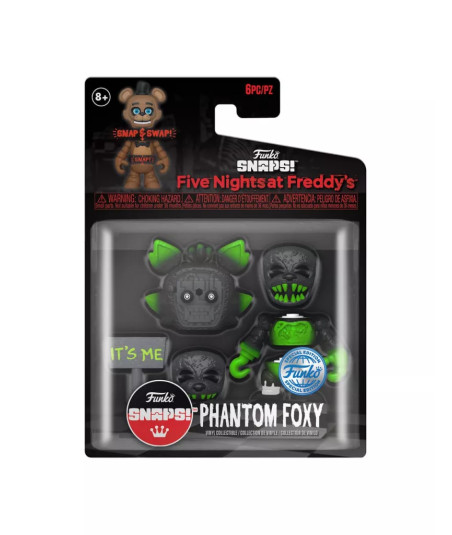 Figura Snap Five Nights at Freddy's Phantom Foxy 9 cm