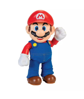 Figura Jakks Pacific Super Mario Interactiva 36cm - ¡El Héroe del Reino Champiñón!