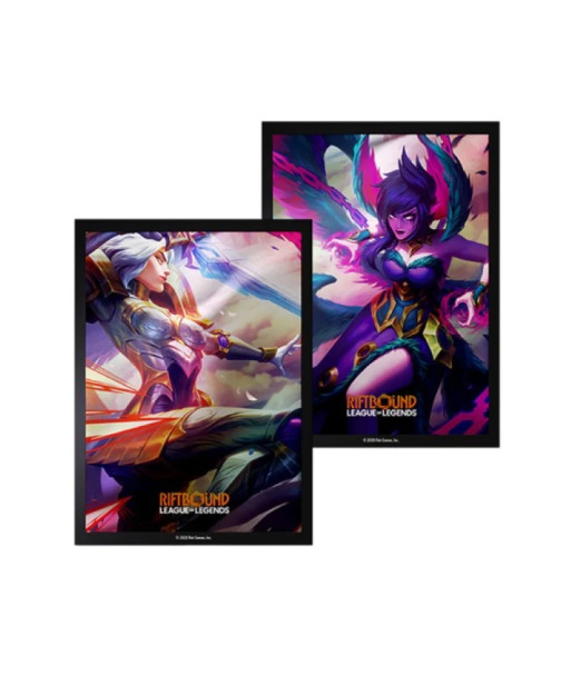 Fundas Vendetta Art (Kayle vs Morgana) (100) - Riftbound: League of Legends TCG