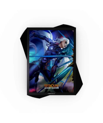 Fundas Vendetta Art (Diana vs Leona) (100) - Riftbound: League of Legends TCG