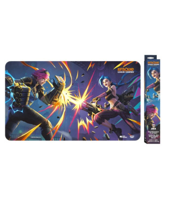 Tapete Vendetta (Vi vs Jinx) - Riftbound: League of Legends TCG